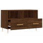 vidaXL TV-Schrank Braun Eichen-Optik 80x36x50 cm Holzwerkstoff vidaXL TV-Schrank Braun Eichen-Optik 80x36x50 cm Holzwerkstoff