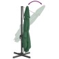 vidaXL Ampelschirm mit Aluminium-Mast Grün 300x300 cm vidaXL Ampelschirm mit Aluminium-Mast Grün 300x300 cm