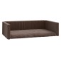 vidaXL Kofferraum-Hundebett Braun 90x60 cm Leinenoptik vidaXL Kofferraum-Hundebett Braun 90x60 cm Leinenoptik
