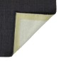 vidaXL Teppich Natur Sisal 66x150 cm Schwarz vidaXL Teppich Natur Sisal 66x150 cm Schwarz