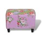 Fußhocker Schemel Hocker Polsterhocker Bunt patchwork Fußhocker Schemel Hocker Polsterhocker Bunt patchwork