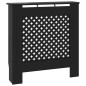 vidaXL MDF Heizkörperverkleidung Schwarz 78 cm vidaXL MDF Heizkörperverkleidung Schwarz 78 cm