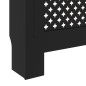 vidaXL MDF Heizkörperverkleidung Schwarz 78 cm vidaXL MDF Heizkörperverkleidung Schwarz 78 cm