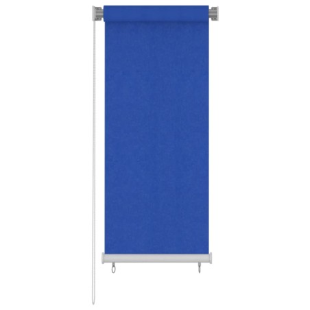 vidaXL Außenrollo 60x140 cm Blau HDPE