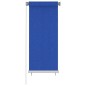vidaXL Außenrollo 60x140 cm Blau HDPE vidaXL Außenrollo 60x140 cm Blau HDPE