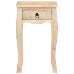 vidaXL Nachttisch 28x28x46 cm Massivholz Mango