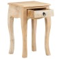 vidaXL Nachttisch 28x28x46 cm Massivholz Mango vidaXL Nachttisch 28x28x46 cm Massivholz Mango