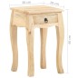 vidaXL Nachttisch 28x28x46 cm Massivholz Mango vidaXL Nachttisch 28x28x46 cm Massivholz Mango