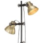 vidaXL Stehlampe 2-flammig Messing E27 Gusseisen vidaXL Stehlampe 2-flammig Messing E27 Gusseisen