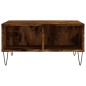 vidaXL Couchtisch Räuchereiche 60x60x30 cm Holzwerkstoff vidaXL Couchtisch Räuchereiche 60x60x30 cm Holzwerkstoff
