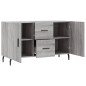 vidaXL Sideboard Grau Sonoma 100x36x60 cm Holzwerkstoff vidaXL Sideboard Grau Sonoma 100x36x60 cm Holzwerkstoff