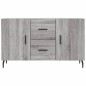 vidaXL Sideboard Grau Sonoma 100x36x60 cm Holzwerkstoff vidaXL Sideboard Grau Sonoma 100x36x60 cm Holzwerkstoff