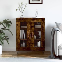 vidaXL Sideboard Räuchereiche 69,5x34x90 cm Holzwerkstoff