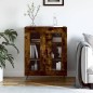 vidaXL Sideboard Räuchereiche 69,5x34x90 cm Holzwerkstoff vidaXL Sideboard Räuchereiche 69,5x34x90 cm Holzwerkstoff