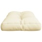 Palettenkissen Creme 70x40x12 cm Stoff Palettenkissen Creme 70x40x12 cm Stoff