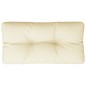 Palettenkissen Creme 70x40x12 cm Stoff Palettenkissen Creme 70x40x12 cm Stoff