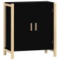 vidaXL Sideboard Schwarz 62x38x70 cm Holzwerkstoff vidaXL Sideboard Schwarz 62x38x70 cm Holzwerkstoff