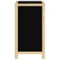vidaXL Sideboard Schwarz 62x38x70 cm Holzwerkstoff vidaXL Sideboard Schwarz 62x38x70 cm Holzwerkstoff