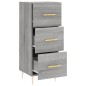 vidaXL Sideboard Grau Sonoma 34,5x34x90 cm Holzwerkstoff vidaXL Sideboard Grau Sonoma 34,5x34x90 cm Holzwerkstoff