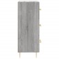 vidaXL Sideboard Grau Sonoma 34,5x34x90 cm Holzwerkstoff vidaXL Sideboard Grau Sonoma 34,5x34x90 cm Holzwerkstoff