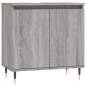 vidaXL Badschrank Grau Sonoma 58x33x60 cm Holzwerkstoff vidaXL Badschrank Grau Sonoma 58x33x60 cm Holzwerkstoff