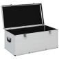 vidaXL Aufbewahrungskoffer 3 Stk. Silbern Aluminium vidaXL Aufbewahrungskoffer 3 Stk. Silbern Aluminium