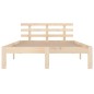 vidaXL Massivholzbett 140x190 cm vidaXL Massivholzbett 140x190 cm