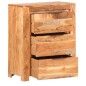 vidaXL Sideboard 59x33x75 cm Akazie Massivholz vidaXL Sideboard 59x33x75 cm Akazie Massivholz