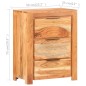 vidaXL Sideboard 59x33x75 cm Akazie Massivholz vidaXL Sideboard 59x33x75 cm Akazie Massivholz