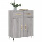 vidaXL Sideboard Grau Sonoma 69,5x34x90 cm Holzwerkstoff vidaXL Sideboard Grau Sonoma 69,5x34x90 cm Holzwerkstoff