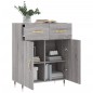 vidaXL Sideboard Grau Sonoma 69,5x34x90 cm Holzwerkstoff vidaXL Sideboard Grau Sonoma 69,5x34x90 cm Holzwerkstoff