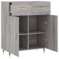 vidaXL Sideboard Grau Sonoma 69,5x34x90 cm Holzwerkstoff vidaXL Sideboard Grau Sonoma 69,5x34x90 cm Holzwerkstoff