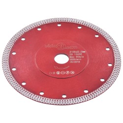vidaXL Diamant-Trennscheibe mit Löchern Stahl 180 mm