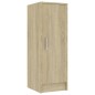 vidaXL Schuhschrank Sonoma-Eiche 32x35x92 cm Holzwerkstoff