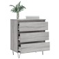 vidaXL Sideboard Grau Sonoma 60x35x70 cm Holzwerkstoff vidaXL Sideboard Grau Sonoma 60x35x70 cm Holzwerkstoff