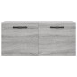 vidaXL Wandschrank Grau Sonoma 80x36,5x35 cm Holzwerkstoff vidaXL Wandschrank Grau Sonoma 80x36,5x35 cm Holzwerkstoff