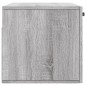 vidaXL Wandschrank Grau Sonoma 80x36,5x35 cm Holzwerkstoff vidaXL Wandschrank Grau Sonoma 80x36,5x35 cm Holzwerkstoff