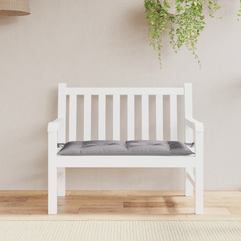 vidaXL Gartenbank-Auflage Grau 100x50x7 cm Oxford-Gewebe vidaXL Gartenbank-Auflage Grau 100x50x7 cm Oxford-Gewebe