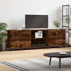 vidaXL TV-Schrank Räuchereiche 150x30x50 cm Holzwerkstoff