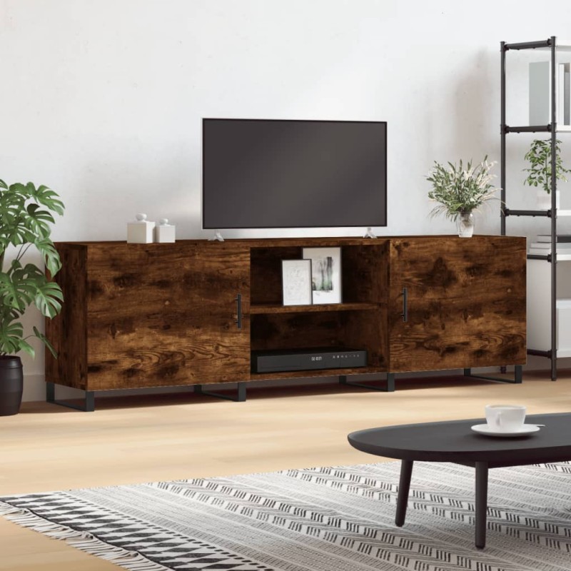 vidaXL TV-Schrank Räuchereiche 150x30x50 cm Holzwerkstoff vidaXL TV-Schrank Räuchereiche 150x30x50 cm Holzwerkstoff