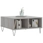 vidaXL Couchtisch Grau Sonoma 60x60x30 cm Holzwerkstoff vidaXL Couchtisch Grau Sonoma 60x60x30 cm Holzwerkstoff