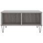 vidaXL Couchtisch Grau Sonoma 60x60x30 cm Holzwerkstoff vidaXL Couchtisch Grau Sonoma 60x60x30 cm Holzwerkstoff