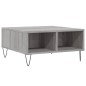 vidaXL Couchtisch Grau Sonoma 60x60x30 cm Holzwerkstoff vidaXL Couchtisch Grau Sonoma 60x60x30 cm Holzwerkstoff