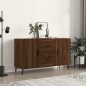 vidaXL Sideboard Braun Eichen-Optik 100x36x60 cm Holzwerkstoff vidaXL Sideboard Braun Eichen-Optik 100x36x60 cm Holzwerkstoff