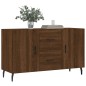 vidaXL Sideboard Braun Eichen-Optik 100x36x60 cm Holzwerkstoff vidaXL Sideboard Braun Eichen-Optik 100x36x60 cm Holzwerkstoff