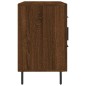 vidaXL Sideboard Braun Eichen-Optik 100x36x60 cm Holzwerkstoff vidaXL Sideboard Braun Eichen-Optik 100x36x60 cm Holzwerkstoff