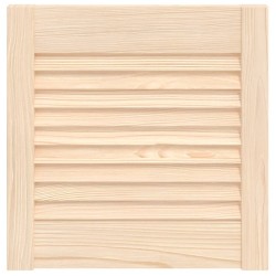 vidaXL Lamellentür Massivholz Kiefer 39,5x39,4 cm