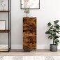 vidaXL Sideboard Räuchereiche 34,5x34x90 cm Holzwerkstoff vidaXL Sideboard Räuchereiche 34,5x34x90 cm Holzwerkstoff