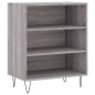 vidaXL Sideboard Grau Sonoma 57x35x70 cm Holzwerkstoff vidaXL Sideboard Grau Sonoma 57x35x70 cm Holzwerkstoff