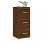 vidaXL Sideboard Braun Eichen-Optik 34,5x34x90 cm Holzwerkstoff vidaXL Sideboard Braun Eichen-Optik 34,5x34x90 cm Holzwerkstoff